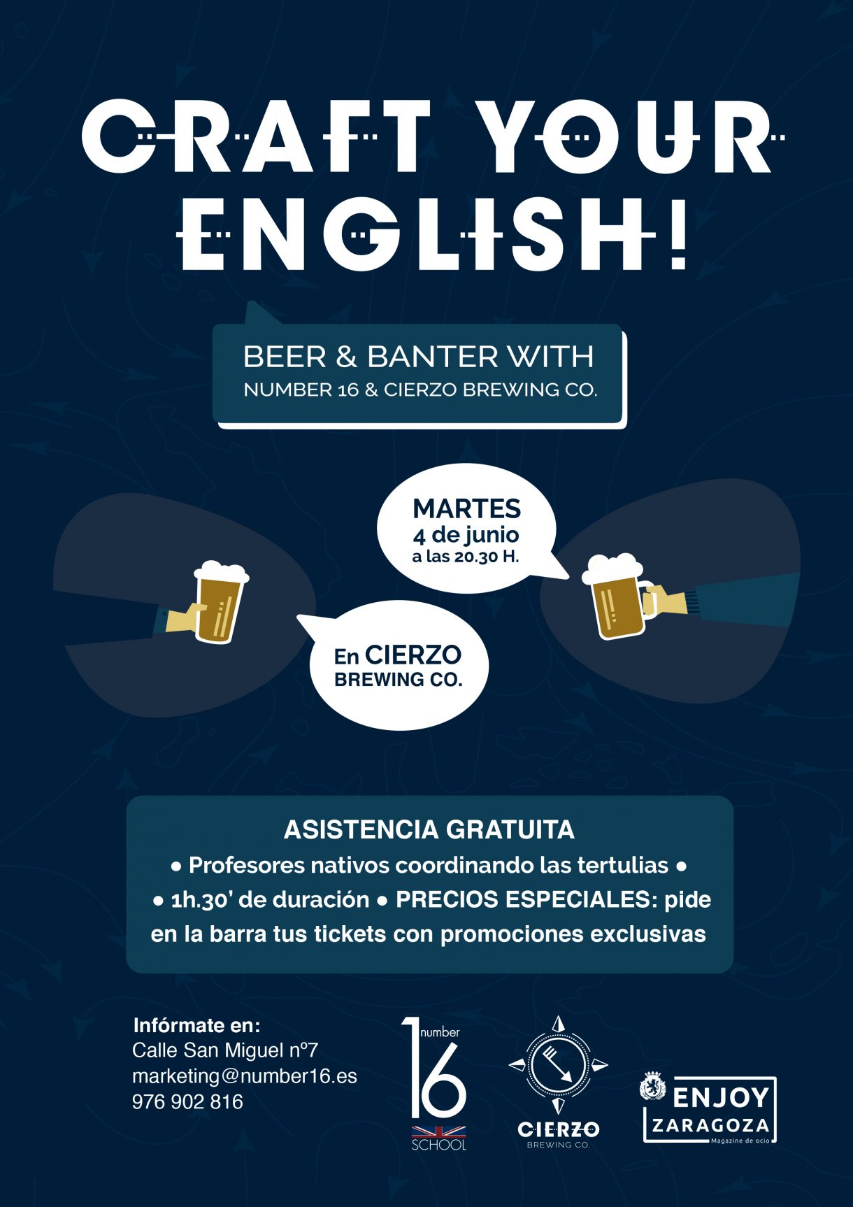 english tertulias aprender inglés zaragoza