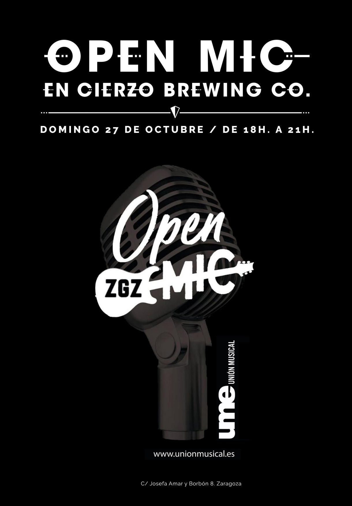 open mic zaragoza musica directo