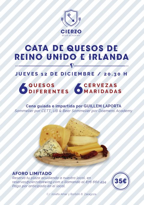 cata quesos reino unido irlanda inglaterra cerveza