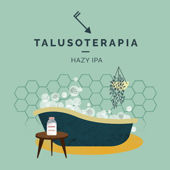 talusoterapia hazy ipa cerveza zaragoza