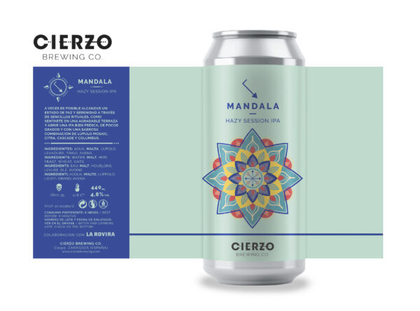 Cierzo Mandala 
(Pack de 12 latas) - Cierzo Brewing