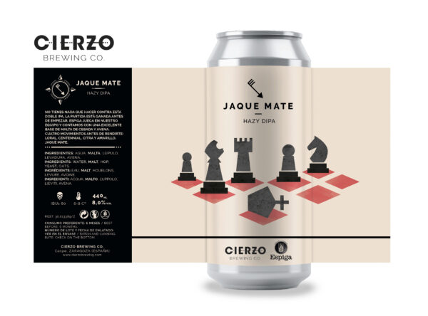 Cierzo Jaque Mate (Pack de 12 latas) - Cierzo Brewing