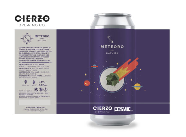 Cierzo Meteoro (Pack de 12 latas) - Cierzo Brewing