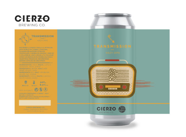 Cierzo Transmission (Pack de 12 latas) - Cierzo Brewing