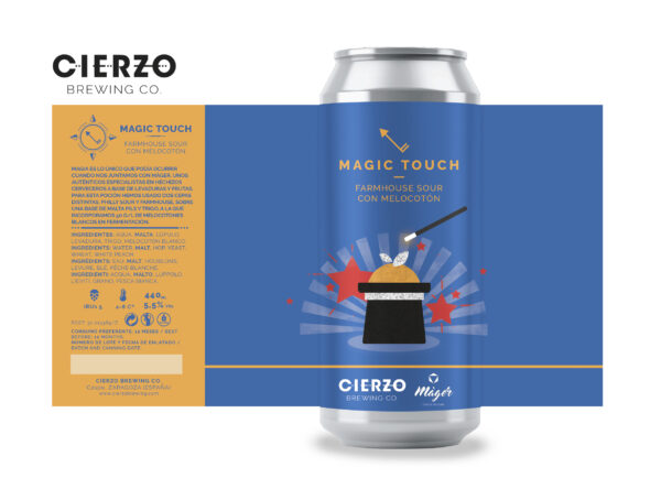 Cierzo Magic Touch (Pack de 12 latas) - Cierzo Brewing