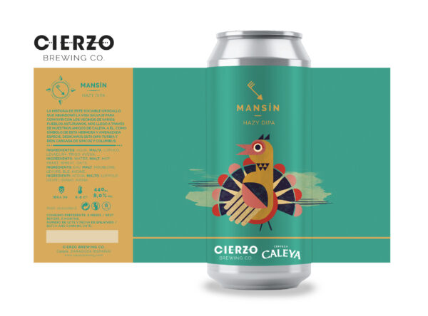 Cierzo Mansín (Pack de 12 latas) - Cierzo Brewing