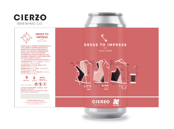 Cierzo Dress To Impress (Pack de 12 latas) - Cierzo Brewing