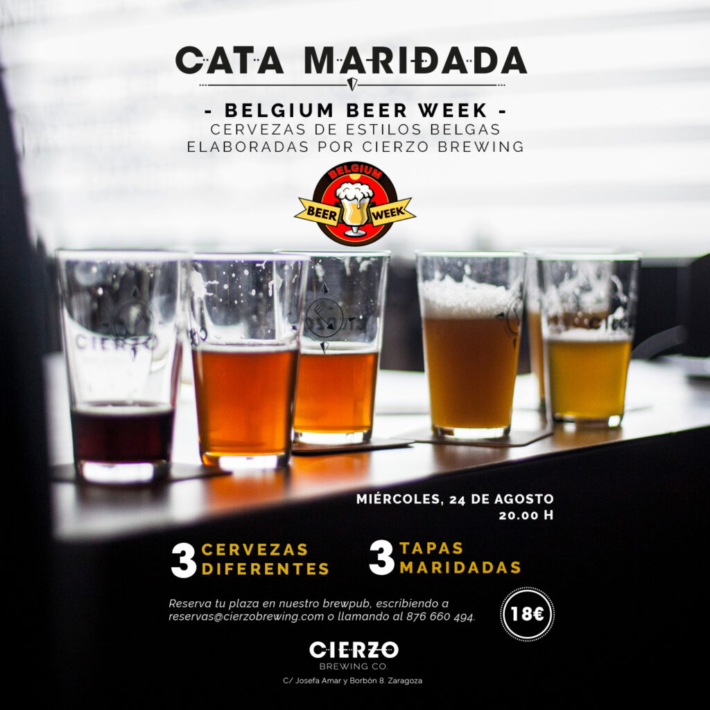 cata cervezas belgas zaragoza
