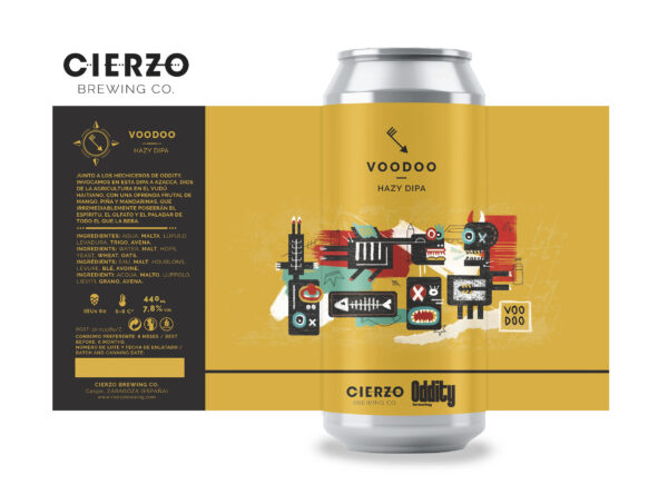 Cierzo Voodoo (Pack de 12 latas) - Cierzo Brewing