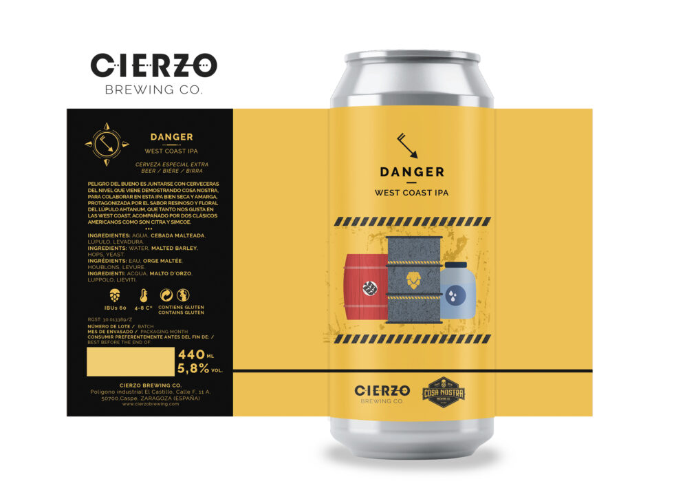 danger ipa cerveza zaragoza