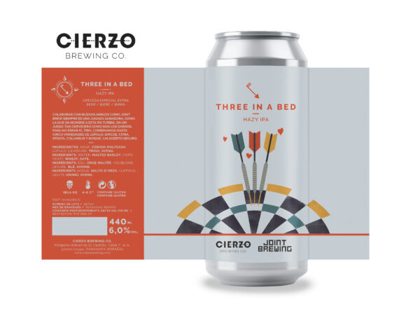 Cierzo Three in a Bed (Pack de 12 latas) - Cierzo Brewing