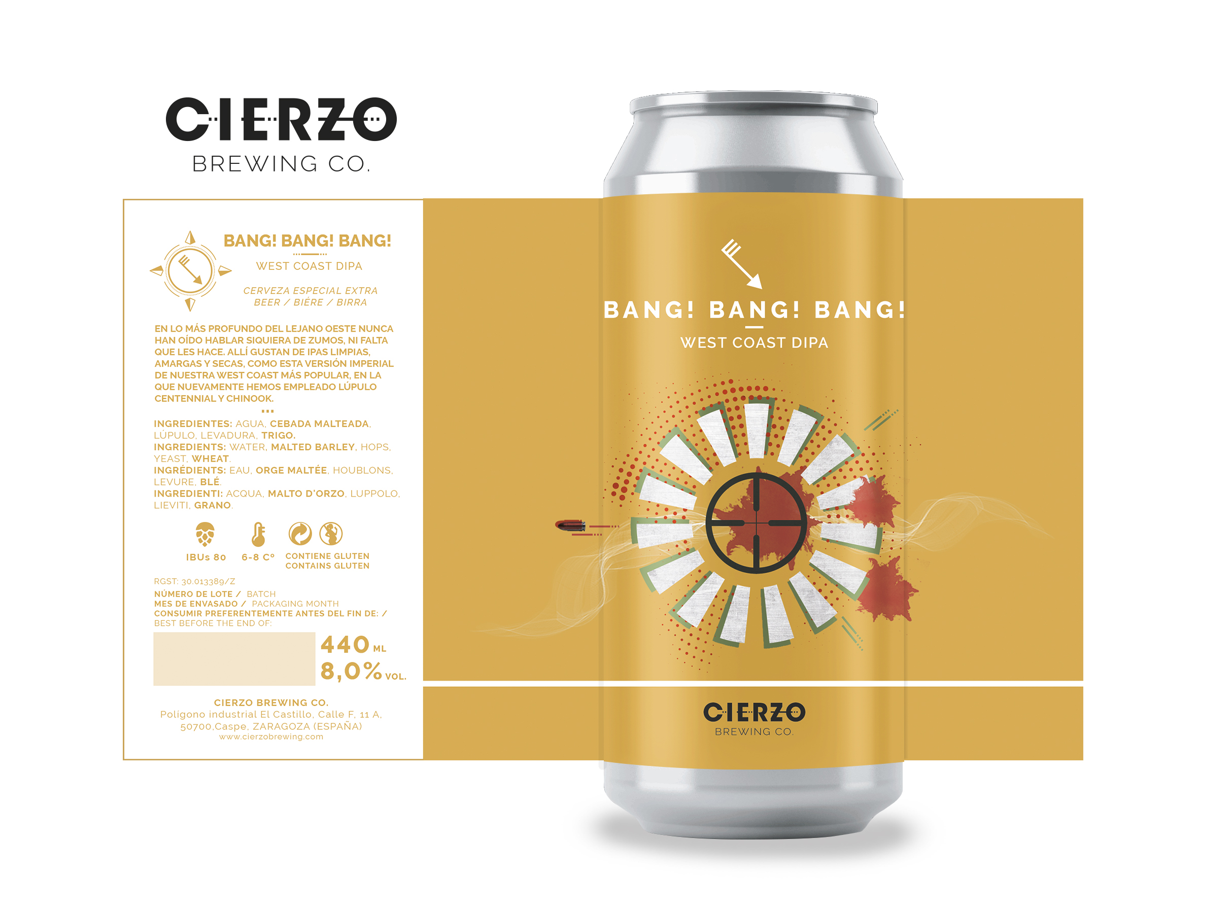 cerveza bang bang bang west coast ipa zaragoza
