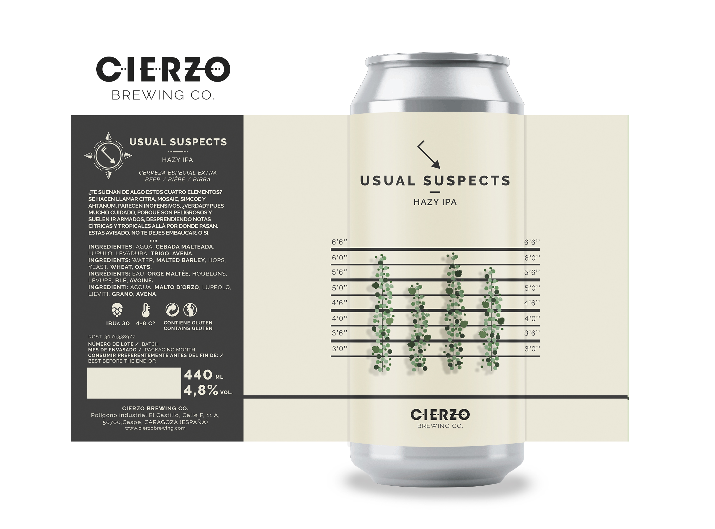usual suspects cerveza ipa zaragoza
