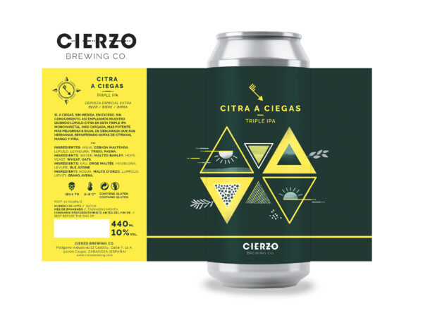 citra a ciegas cerveza ipa zaragoza