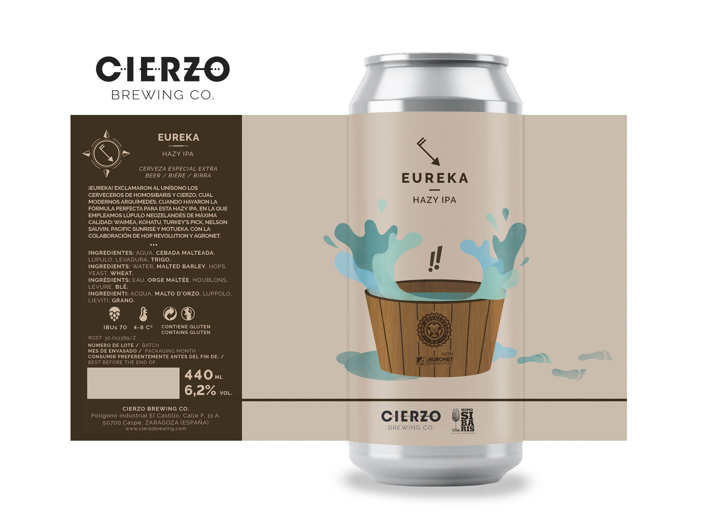 eureka cerveza ipa zaragoza