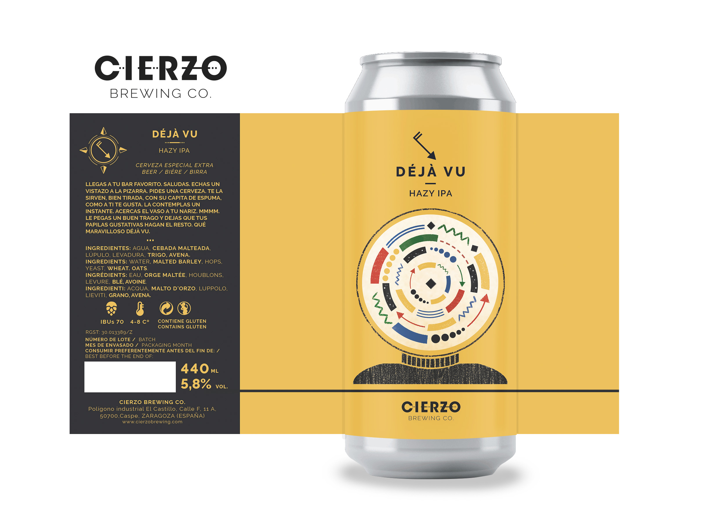 deja vu cerveza ipa zaragoza