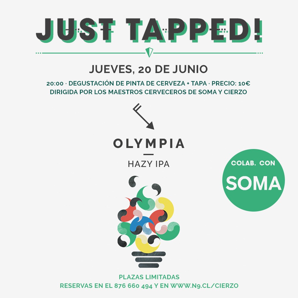 cata de cerveza cierzo ipa en colaboración con Soma en Zaragoza