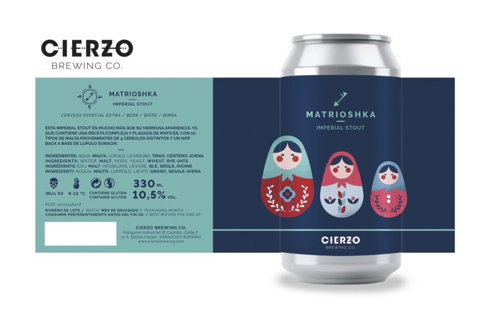 matrioshka cerveza imperial stout zaragoza