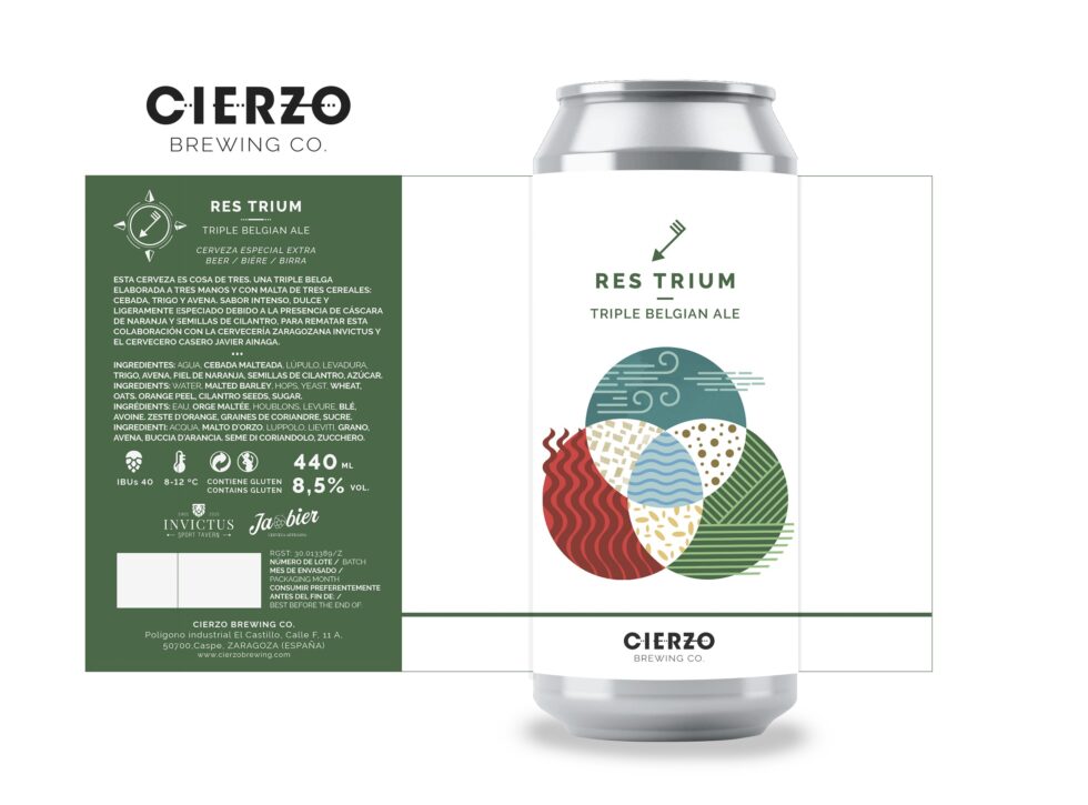 res trium cerveza triple belga zaragoza