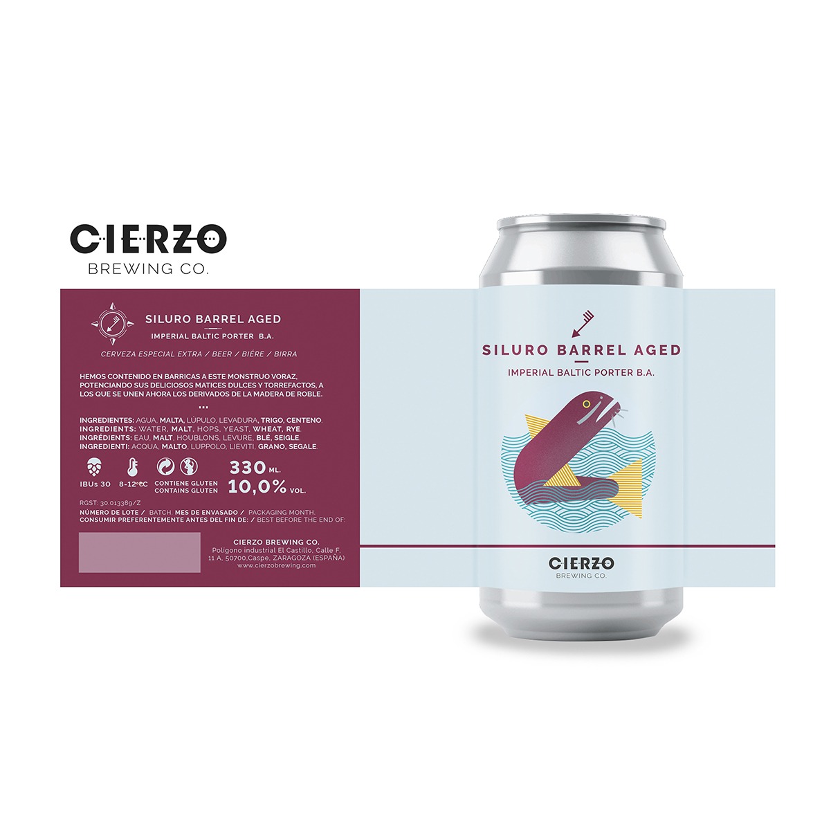 siluro barrel aged cerveza baltic porter zaragoza