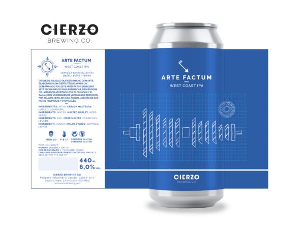 Cierzo Arte Factum (Pack de 12 latas) - Cierzo Brewing