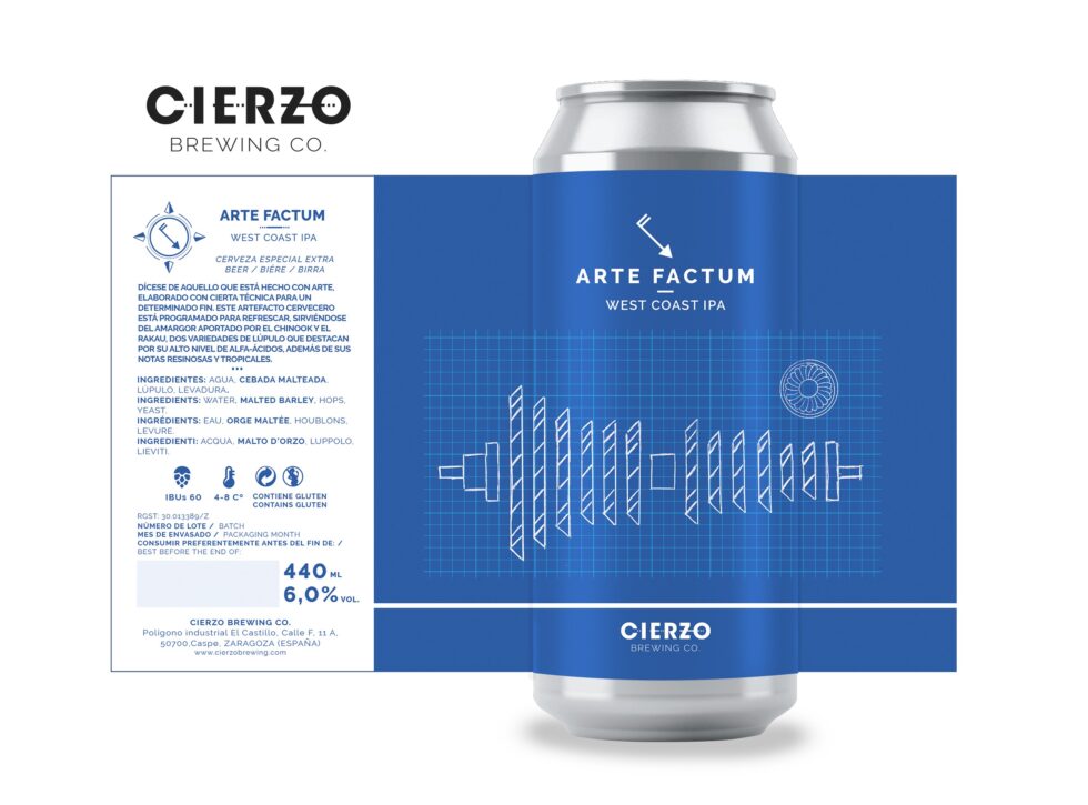 arte factum cerveza ipa zaragoza