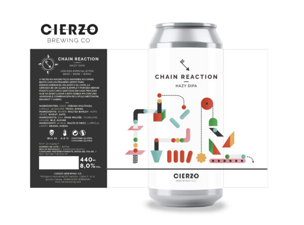 chain reaction cerveza ipa zaragoza