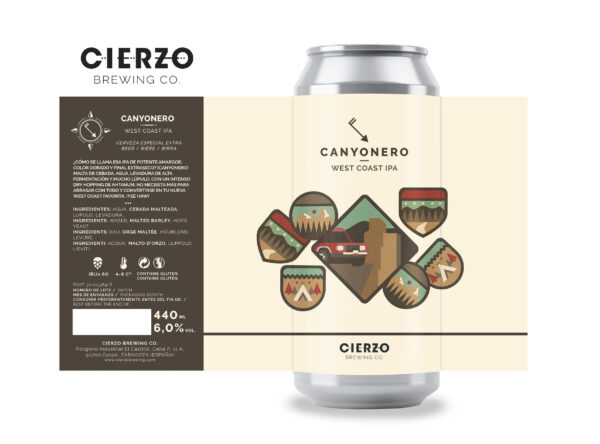 canyonero cerveza ipa zaragoza