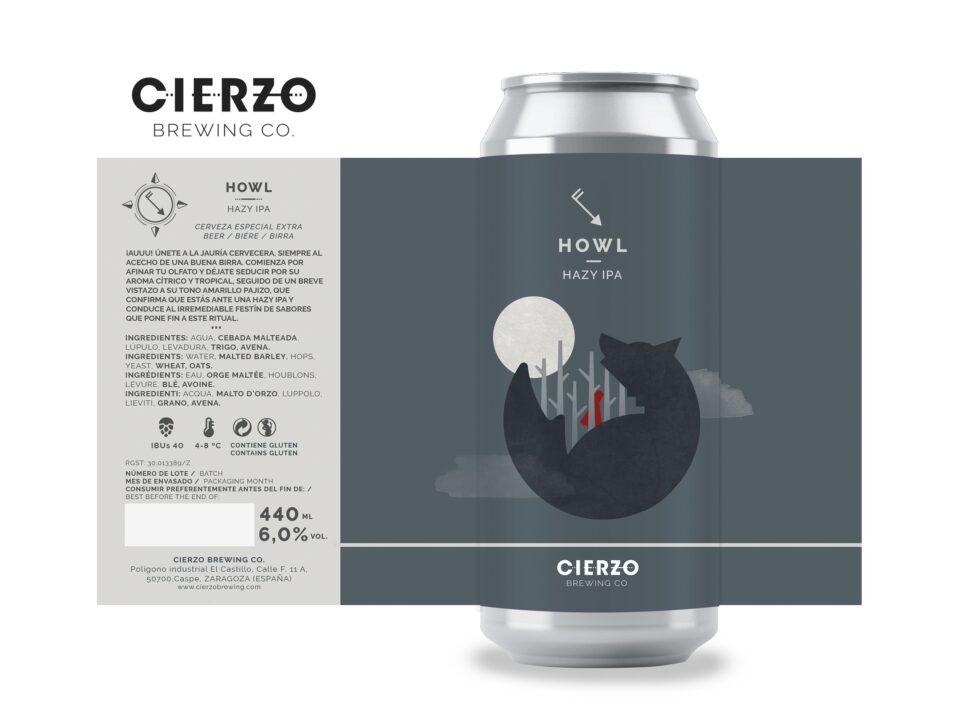 howl cerveza ipa zaragoza