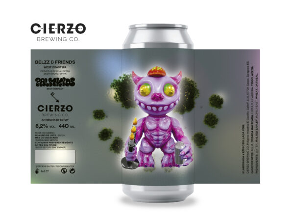 belzz friends cerveza ipa zaragoza