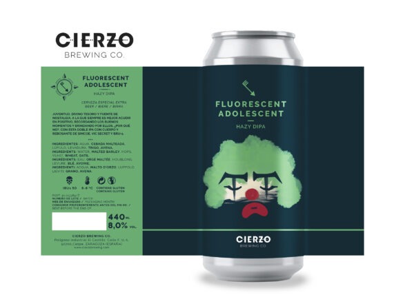 fluorescent adolescent cerveza ipa zaragoza