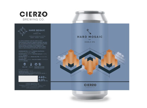 hard mosaic cerveza ipa zaragoza